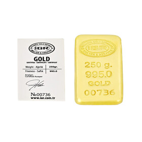 250 Gram Külçe Altın  24 Ayar