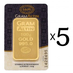 500 Gram Külçe Altın  24 Ayar