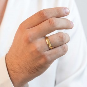Altın Erkek Yüzük T083033