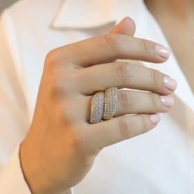 Altın Taşlı Yüzük T083424