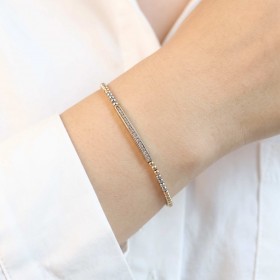 Altın Taşlı Bileklik T083636