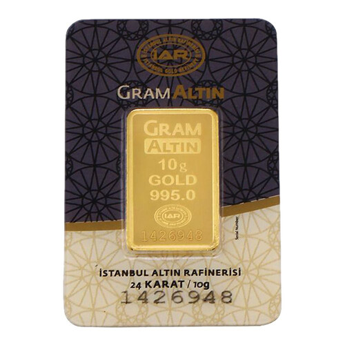 10 Gram Külçe Altın  24 Ayar ​