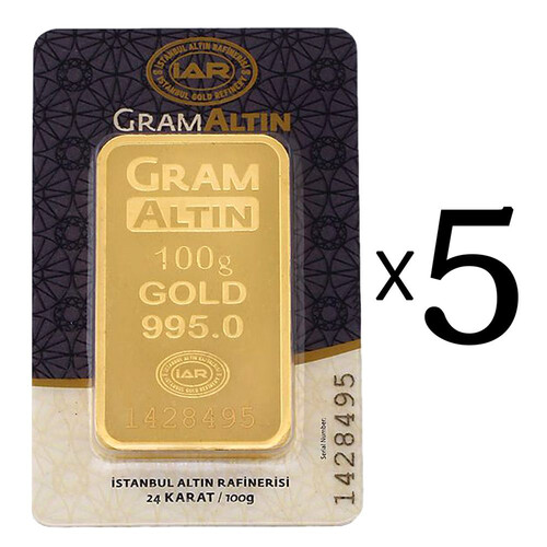 500 Gram Külçe Altın  24 Ayar