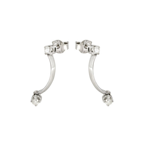 0,24 Ct Pırlanta Küpe