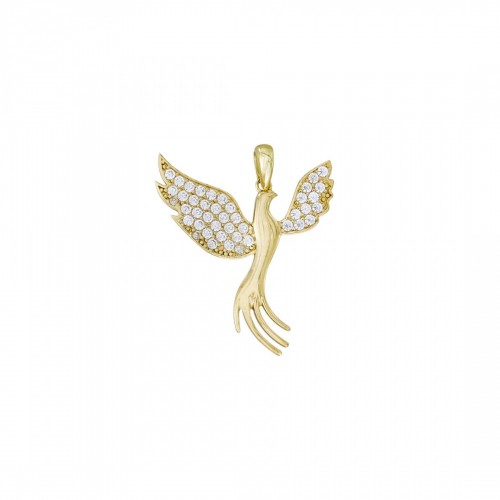 Altın Kuş Kolye Ucu T082438
