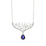 1,72 Ct Pırlanta Safir Kolye