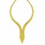 Altın Hasır Kolye T082578